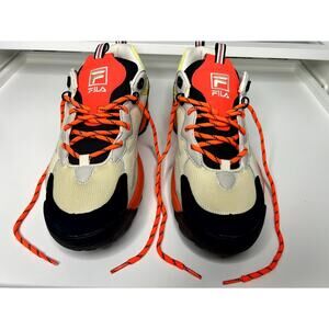 Fila Trailblazer Sneakers Men’s 12 Beige Orange Yellow NEW No Box No Tags